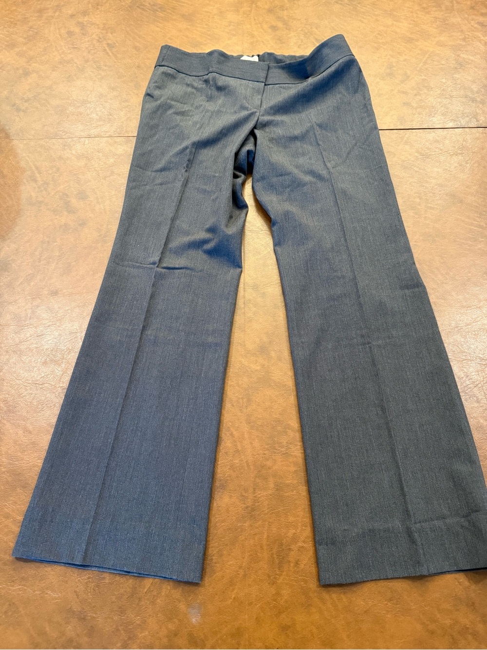 LOFT Maternity Charcoal Gray Elastic Waist Pants Size 4